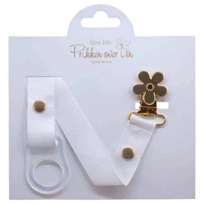 Hovedbilde Smokkesnor Blomst-Off white