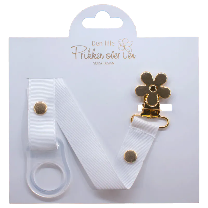 Smokkesnor Blomst-Off white