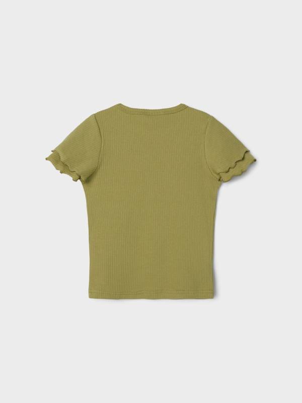 Helga slim top sage, Lil'Atelier